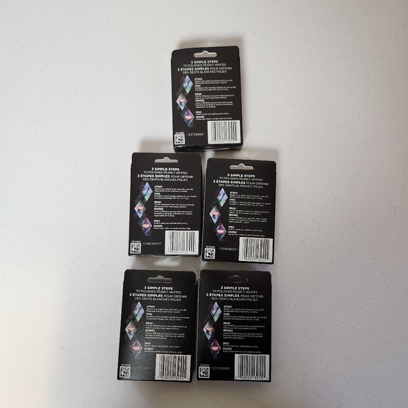 LOT 5 ARC Replacement Toothbrush Heads Oral Care Electric Sonic Brush WHITE NEW - Picture 2 of 2